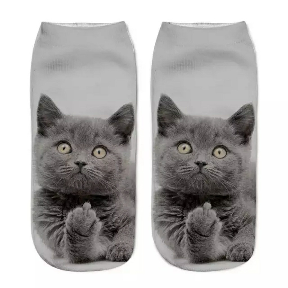 🦋Brand New! Flip Off Cat socks